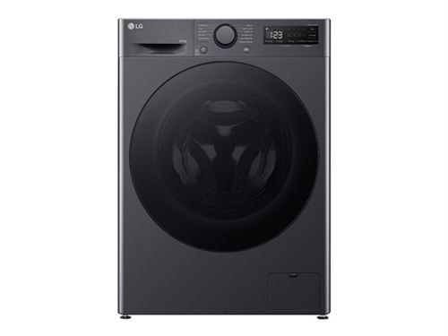 LG F964R56MBRS - Machine à laver séchante - WiFi - largeur : 60 cm - profondeur : 62 cm - hauteur : 85 cm - chargement frontal - 68 litres - 9 kg - 1400 tours/min - noir moyen