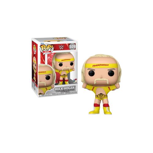 Funko Wwe - Figurine Pop! Hulkamania Avec Ceinture 9 Cm - Image 3