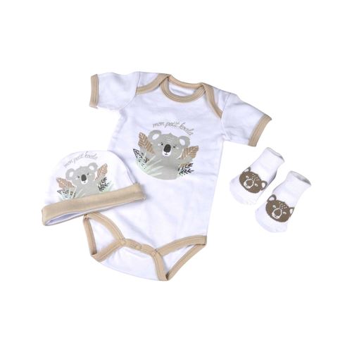 Bébé Douceur - Coffret de naissance avec body, bonnet et