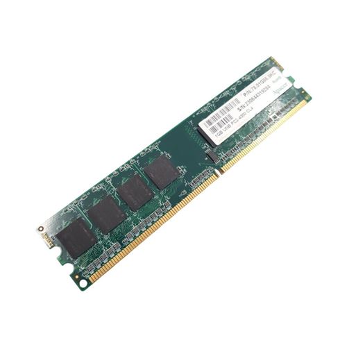 Barrette Mémoire 1Go RAM DDR2 Apacer DIMM PC2-4300 2Rx8 78.01G66.9KC