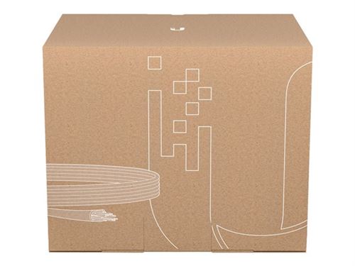 Ubiquiti UISP Cable Carrier - Câble en vrac - 305 m - 6.8 mm - STP - CAT 5e - extérieur, solide - noir