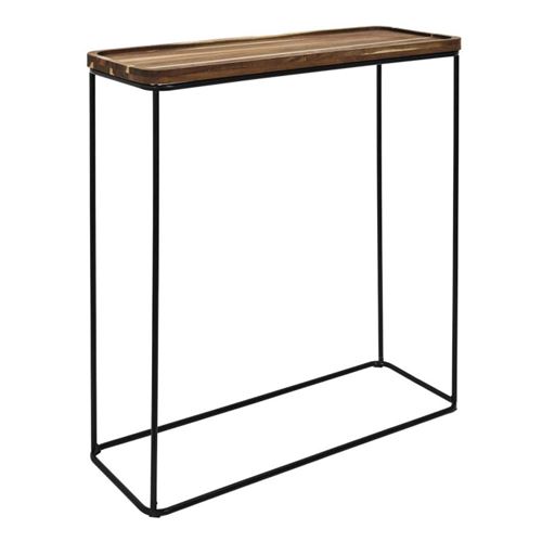 Non Communiqué Marron Console En Bois "Acacia" 82Cm
