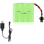 Accessoire Jouet Rc Câble Chargeur USB Pour Batterie 3.7V - Prise SM-2P - Universel RC Voiture, Drone, Bateau - LED Indicatrice Chargeur Batterie RC