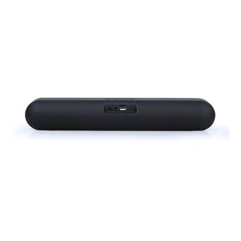 Gembird SPKBT-BAR400L - Barre de son - sans fil - Bluetooth - 10 watt - noir - 1