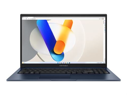ASUS VivoBook 15 X1504VA-BQ2711W - Conception de charnière à 180 degrés - Intel Core i7 - 1355U / jusqu'à 5 GHz - Win 11 Home - Carte graphique Intel