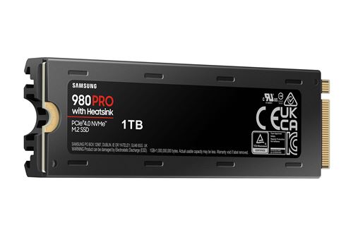 SSD 2To Samsung 980 PRO MZ-V8P2T0BW M.2 MVMe 4.0 7000Mo/s 5100Mo/s