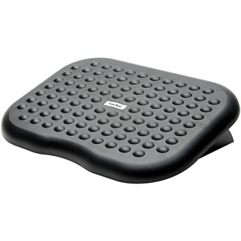 Repose-pieds inclinable Fellowes - Inclinaison réglable - Effet de massage sur grande surface - Couleur noire - 1