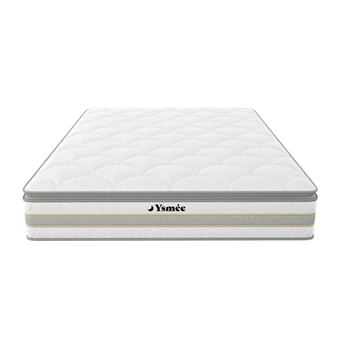 Ensemble matelas + sommier 140x190 cm CONFORTLUXE