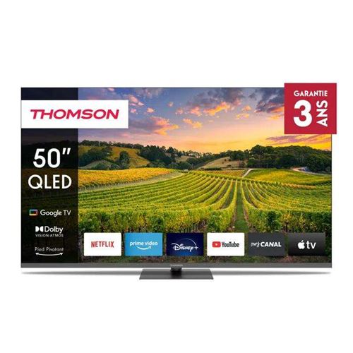 Televiseur Connecte Thomson Thomson Smart Tv 50Qg5C14 50 4K Qled_Lcd