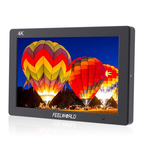 Moniteur FEELWORLD T7 Plus 7inch 1920x1200 HDR 4K HDMI Noir
