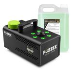 Pack Fuzzix F506V - Machine à Fumée Verticale 500 W + 5 L de Liquide inclus | Soirées, Bars & DJ Sets