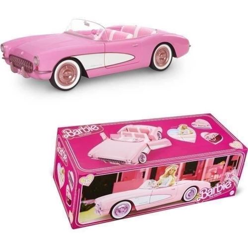 Barbie The Movie - Véhicule Pink Corvette convertible - 6 ans et plus