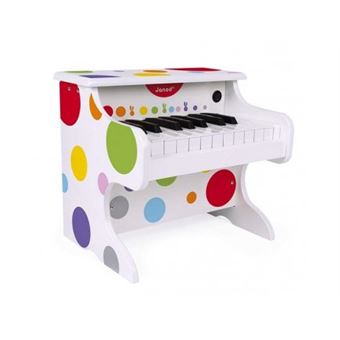 New Classic Toys - Piano Electronique noir «Premières mélodies» - 25 touches | BàM - la Boîte à Me
