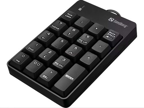 Non Communiqué Noir Sandberg Usb Wired Numeric Keypad - Pavé Numérique - Usb