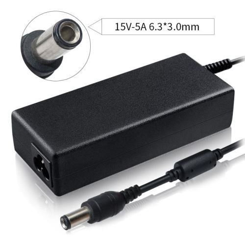 Chargeur Alimentation Vshop Pour Ordinateur Portable Compatible Avec Toshiba Satellite 1400 1800 4000 5000 A10 Connecteur 6.3 X 3.0 Mm