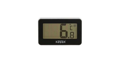 Thermomètre numérique pour réfrigérateur et congélateur, noir