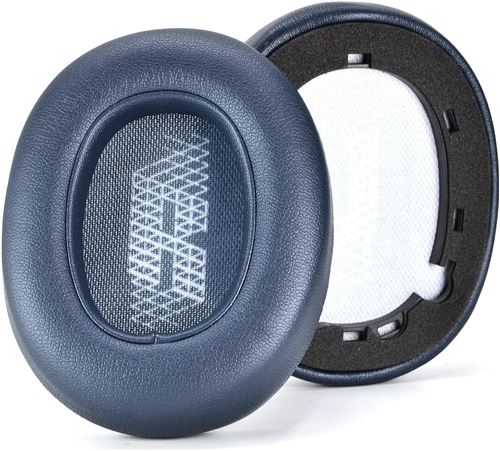 Non Communiqué Bleu Coussinets D'oreille Coussinets Compatible Avec Jbl Live 650Btnc Jbl Live 660Btnc Casque Écouteurs
