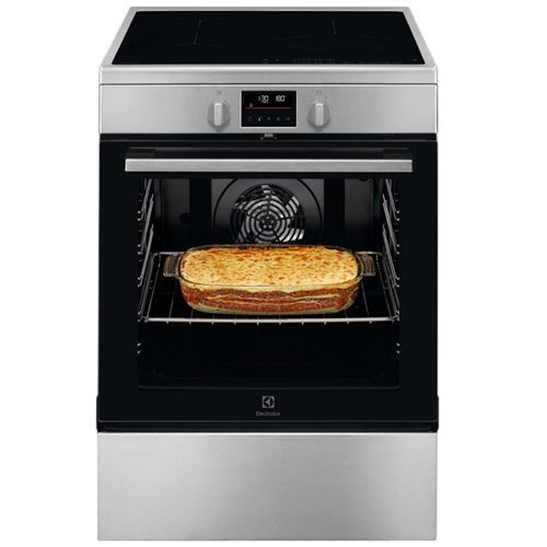 Electrolux Serie 500 Surroundcook Lki64890Bx - Cuisinière - Pose Libre - Largeur : 59.6 Cm - Profondeur : 60 Cm - Hauteur : 85 Cm - Avec Système Auto-Nettoyant - Acier Inoxydable