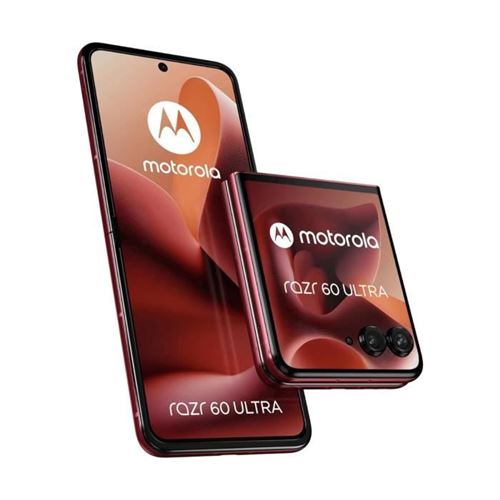Motorola Razr 60 Ultra 5G 16 Go/512 Go Rouge (Rio Red) Double SIM