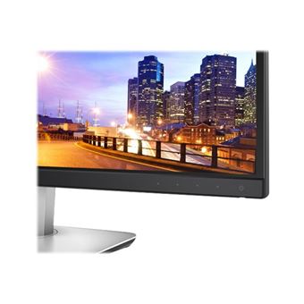 Dell UltraSharp U2715H - Écran LED - 27" - 2560 x 1440 QHD @ 60 Hz - IPS - 350 cd/m² - 1000:1 - 6 ms - 2xHDMI (MHL), DisplayPort, Mini DisplayPort