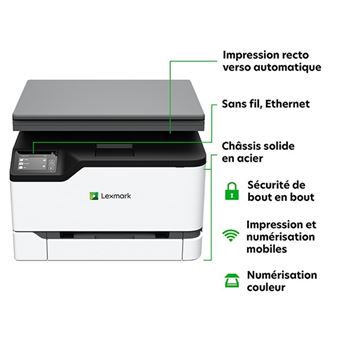 Imprimante laser couleur multifonction - Achat imprimante multifonction  laser couleur
