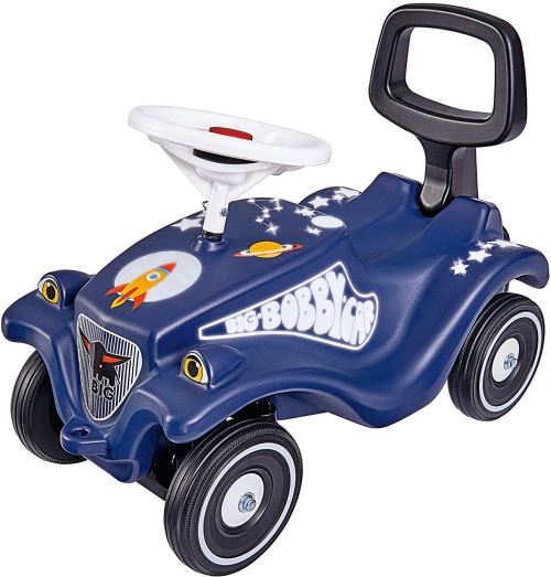 BIG 800056119 Big-Bobby-Car Classic Moonwlaker, Bleu, Blanc, Noir