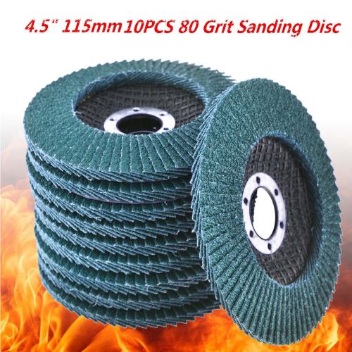 1pcs 80 meules de grain disques à lamelles 115mm 4.5 80 mesh