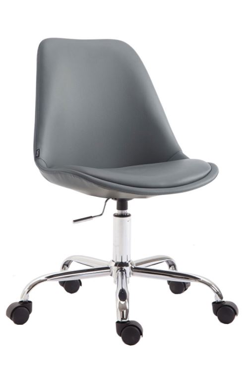 Chaise de bureau Toulouse similicuir - Siège Gris