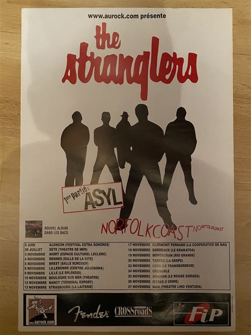The Stranglers - Norfolkcoast - 40x60cm - Affiche