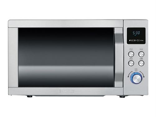 SEVERIN MW 7751 - Four micro-ondes grill - pose libre - 20 litres - 800 Watt - acier inoxydable