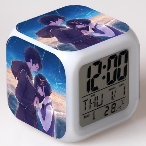 Stack Multicolore Réveil Enfant Led Multifonctionnel Coloré - Your Name #7