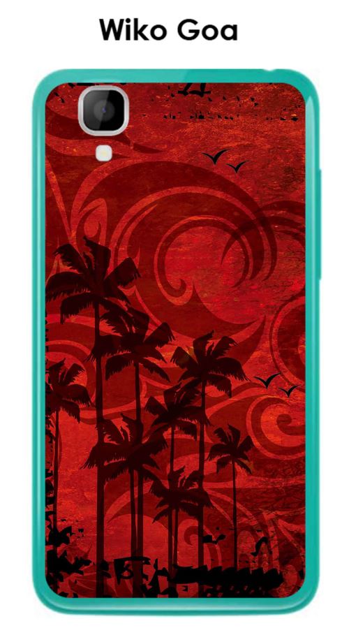 Coque Wiko Goa design palmier