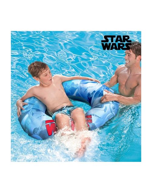 Roue-flotteur gonflable avec poignees star wars