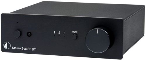 Pro-Ject Amplificateur Stéréo Box S2 BT Bluetooth, Noir