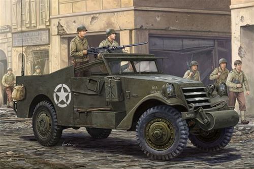 U.s. M3a1 white Scout Car - 1:35e - Hobby Boss