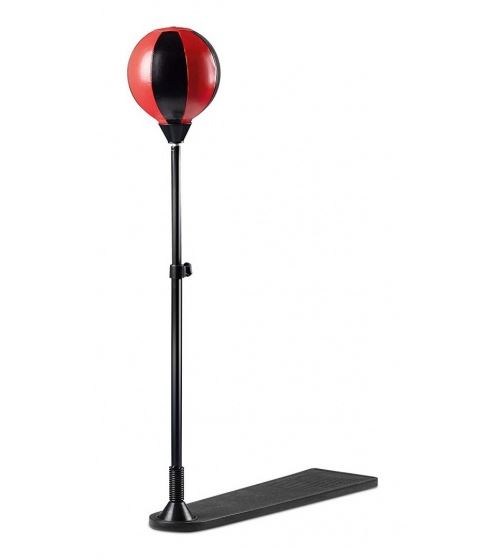 Toyrific Junior sac 120cm de poinçonnage avec des gants rouges / noir