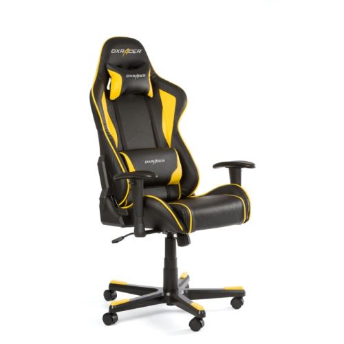 dx racer siege formula fe08 noir/jaune jaune