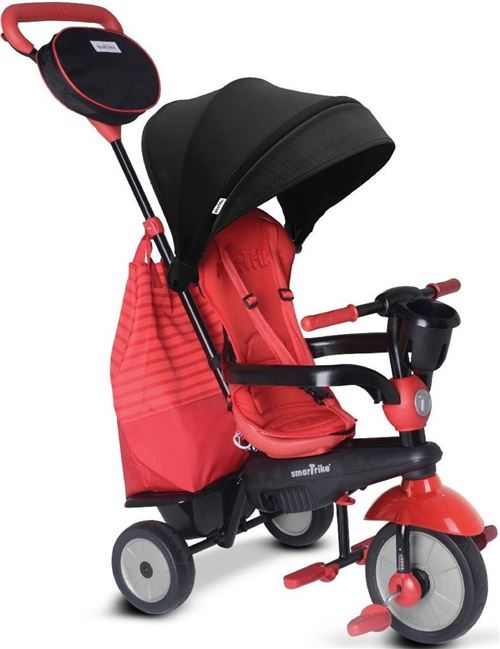 smarTrike Swing DLX 4-in-1 driewieler Junior Rouge
