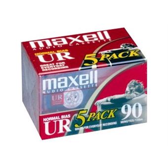 Lot De 10 Cassettes Audio Neuves Maxell Et TDK - K7 Vierges