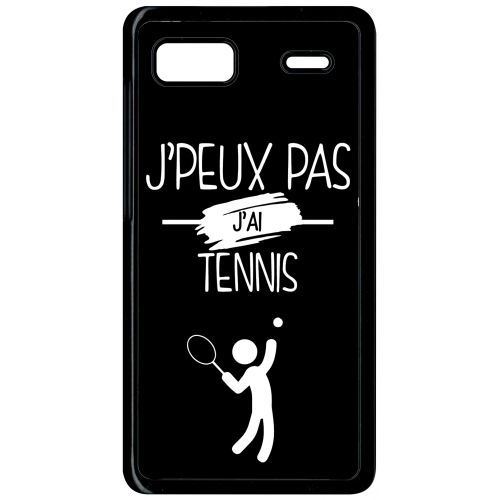 Coque lenovo a708 j peux pas j ai tennis 2