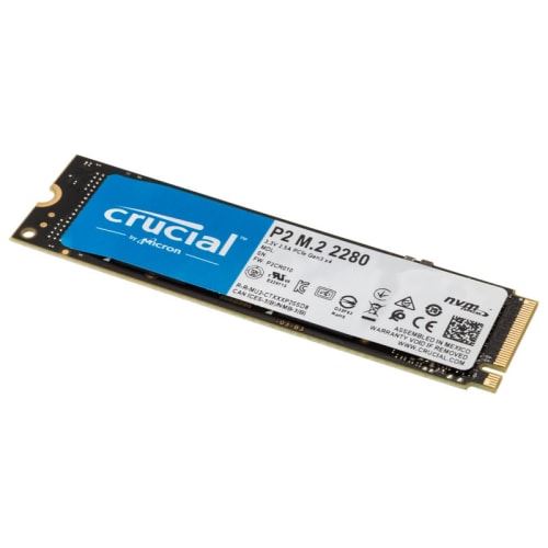 Disque SSD interne Crucial M.2 NVMe P2 1 To - SSD internes