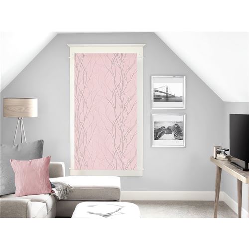 Brise bise 60x160 cm LIANE rose, par Soleil d'ocre