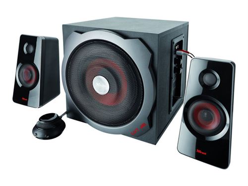 Trust Gxt 38 - Système De Haut-Parleur - Pour Pc - Canal 2.1 - 60 Watt (Totale)