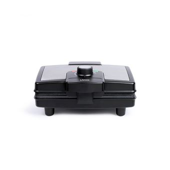 Livoo DOP217 - Gaufrier - 800 Watt - noir/gris