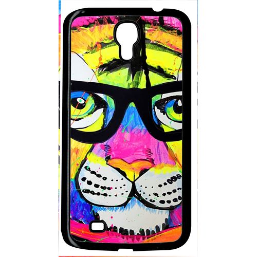 Coque Samsung Galaxy Mega 6.3 I9205 Lion À Lunette