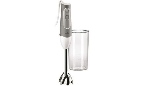 Braun Multiquick MQ 500 - Mixeur à main - 350 Watt - blanc/gris