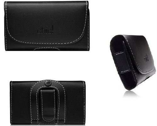 ozzzo housse étui coque horizontal ceinture noir pour ALCATEL 3