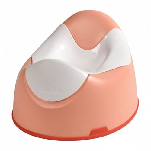 Pot bébé ergonomique corail - beaba