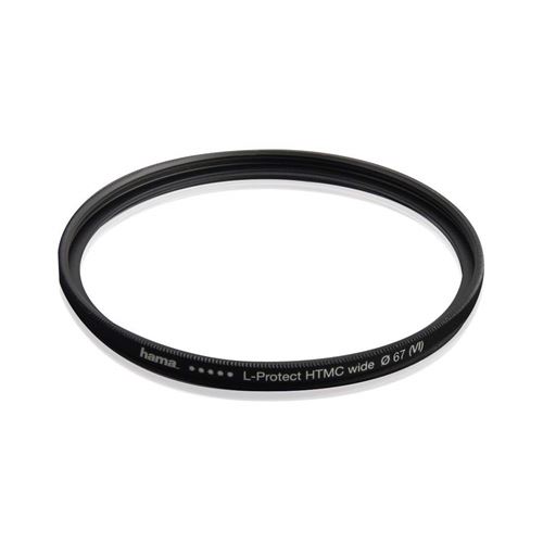 Hama HD UV Filtre de Protection avec 3 mm Ultra-Fin Cadre métallique (67 mm)