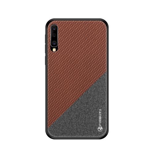 Etui en PU Honor Series marron pour votre Samsung Galaxy A70